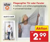 Fliegengitter Tür oder Fenster Angebote bei Netto Marken-Discount Velbert für 2,99 €