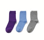 Tchibo im Supermarkt - 3 Paar Ripp-Socken Angebot im Prospekt 3 Paar Ripp-Socken bei Tchibo im Supermarkt im Prospekt "" für 7,99 €