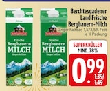 Frische Bergbauern-Milch 1,5% Fett von Berchtesgadener Land im aktuellen EDEKA Prospekt für 0,99 €