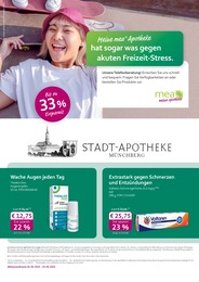 mea - meine apotheke Prospekt für Stammbach: "Unsere Mai-Angebote", 4 Seiten, 01.05.2025 - 31.05.2025