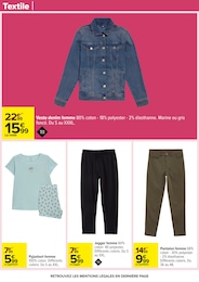 Offre Vêtements Femme dans le catalogue Carrefour du moment à la page 52