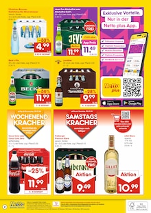 Becks im Netto Marken-Discount Prospekt "DER ORT, AN DEM DU IMMER AUSGEZEICHNETE PREISE FINDEST." mit 2 Seiten (Potsdam)