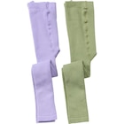 Thermoleggings, lila + grün, Gr. 98/104 bei dm-drogerie markt im Hallstadt Prospekt für 11,90 €