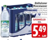 Mineralwasser classic Angebote von Adelholzener bei EDEKA Memmingen für 5,49 €