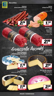 Wurst im EDEKA Prospekt "Aktuelle Angebote" mit 19 Seiten (Recklinghausen)