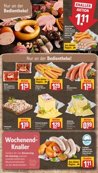 Weißwurst im REWE Prospekt "Dein Markt" mit 34 Seiten (Augsburg)