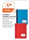 SCHNELL-HEFTER im Müller Prospekt SCHNELL-HEFTER von DURABLE im aktuellen Müller Prospekt für 1,99 €
