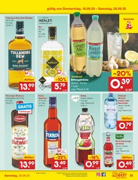 Whisky Angebot im aktuellen Netto Marken-Discount Prospekt auf Seite 39