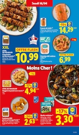 Promos Moules dans le catalogue "L'ÉTÉ IMBATTABLE" de Lidl Moules en promo dans le catalogue Lidl à la page 7