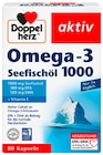 Aktiv Omega-3 Seefischöl 1000 von Doppelherz im aktuellen Rossmann Prospekt