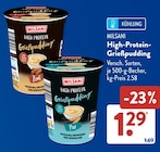 Zimtsterne im ALDI SÜD Prospekt High-Protein-Grießpudding Zimt von Milsani im aktuellen ALDI SÜD Prospekt für 1,29 €