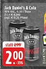 Aktuelle Jack Daniels Angebote bei EDEKA in Soest Aktuelles Jack Daniel's & Cola Angebot bei EDEKA in Soest ab 2,00 €