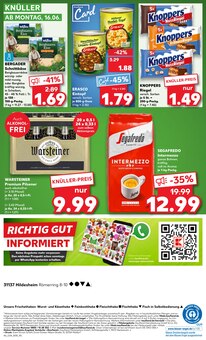 Warsteiner im aktuellen Kaufland Prospekt (Hildesheim) Warsteiner im Kaufland Prospekt "KNĂśLLER" mit 54 Seiten (Hildesheim)