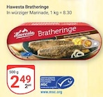 Bratheringe Angebote von Hawesta bei GLOBUS Erlangen für 2,49 €