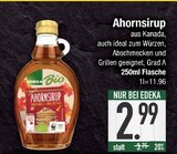 Ahornsirup im EDEKA Prospekt Ahornsirup von im aktuellen EDEKA Prospekt für 2,99 €