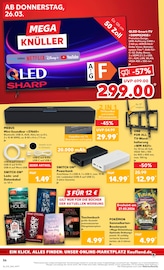 Smart-TV Angebote im Prospekt "Aktuelle Angebote" von Kaufland Smart-TV Angebote im Prospekt "Aktuelle Angebote" von Kaufland auf Seite 56