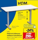 Elektrisch höhenverstellbarer Schreibtisch im Angebot bei Lidl in St. Ingbert Elektrisch höhenverstellbarer Schreibtisch Angebote von VCM. bei Lidl St. Ingbert für 299,00 €