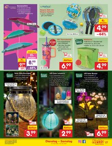 Sonnenschirm im aktuellen Netto Marken-Discount Prospekt (Rostock) Sonnenschirm im Netto Marken-Discount Prospekt "Aktuelle Angebote" mit 56 Seiten (Rostock)