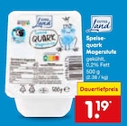 Aktuelle Quark Angebote bei Netto Marken-Discount in München Aktuelles Speisequark Magerstufe Angebot bei Netto Marken-Discount in München ab 1,19 €