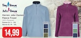 Herren- oder Damen- Fleece-Troyer im Angebot bei Kaufhaus Stolz in Rostock Herren- oder Damen- Fleece-Troyer Angebote von Tony Brown by Stolz bei Kaufhaus Stolz Rostock für 14,99 €