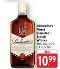 Finest Blended Scotch Whisky im Angebot bei E center in Speyer Finest Blended Scotch Whisky Angebote von Ballantine's bei E center Speyer für 10,99 €