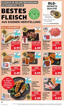 Steak im Kaufland Prospekt "KNÜLLER" mit 56 Seiten (Mülheim (Ruhr))