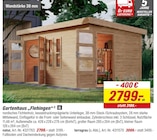 Aktuelles Gartenhaus Flehingen natur Angebot bei toom Baumarkt in Duisburg ab 2.799,00 €