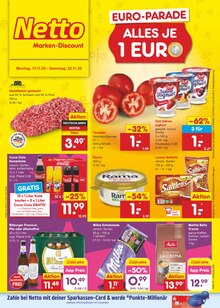 Lebensmittel im aktuellen Netto Marken-Discount Prospekt (Duisburg) Lebensmittel im Netto Marken-Discount Prospekt "Aktuelle Angebote" mit 58 Seiten (Duisburg)