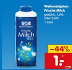 Frische Milch 1,5% Angebote von Weihenstephan bei Netto Marken-Discount Homburg für 1,00 €