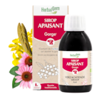 Sirop apaisant gorge - HerbalGem en promo chez NaturéO Aubervilliers à 13,35 €