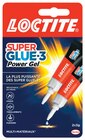 Colle cyanoacrylate Superglue-3 Power Gel - LOCTITE - Intermarché Super à Alès Colle cyanoacrylate Superglue-3 Power Gel - LOCTITE en promo chez Intermarché Super Alès à 3,45 €