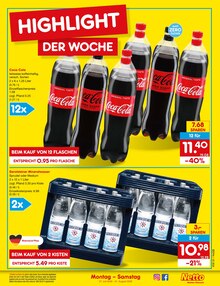 Coca Cola im Netto Marken-Discount Prospekt "Aktuelle Angebote" mit 76 Seiten (Koblenz)