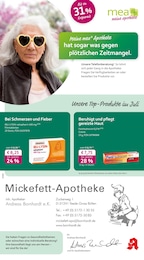 mea - meine apotheke Prospekt für Ilsede mit 4 Seiten mea - meine apotheke Prospekt für Ilsede: "Unsere Juli-Angebote", 4 Seiten, 01.07.2025 - 31.07.2025