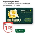 Vegane Butter im Angebot bei GLOBUS in Worms Vegane Butter Angebote von Eleplant bei GLOBUS Worms für 1,29 €