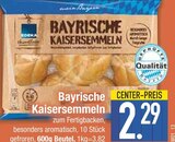 Bayrische Kaisersemmeln Angebote von EDEKA bei EDEKA Straubing für 2,29 €