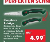 Aktuelle Pflege Angebote bei Kaufland in Mannheim Aktuelles Klappbare Astsäge Angebot bei Kaufland in Mannheim ab 4,99 €
