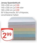 GLOBUS - Jersey-Spannbetttuch Angebot im Prospekt Jersey-Spannbetttuch bei GLOBUS im Prospekt "" für 2,99 €