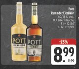 Rum Angebote von Pott bei EDEKA Zwickau für 8,99 €