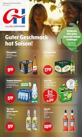 Aktueller Getränke Hoffmann Getränkemarkt Prospekt in Theisseil und Umgebung, "Aktuelle Angebote" mit 9 Seiten, 07.07.2025 - 12.07.2025