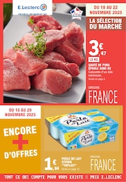 Prospectus Supermarchés E.Leclerc en cours, TOUT CE QUI COMPTE POUR VOUS EXISTE À PRIX E.LECLERC, 25 pages, 18/11/2025 - 22/11/2025 Catalogue Supermarchés E.Leclerc en cours à Commequiers et alentours, TOUT CE QUI COMPTE POUR VOUS EXISTE À PRIX E.LECLERC, 25 pages, 18/11/2025 - 22/11/2025