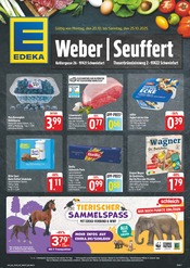 Ritter Sport im EDEKA Prospekt in Schweinfurt Aktueller EDEKA Prospekt mit Ritter Sport, "Wir lieben Lebensmittel!", Seite 1