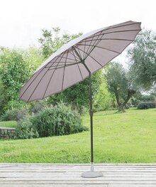 Parasol arc 2,7 M Shanghaï - Géant Casino à Bordeaux Parasol arc 2,7 M Shanghaï en promo chez Géant Casino Bordeaux à 35,00 €