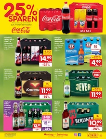 Cola im aktuellen Netto Marken-Discount Prospekt (Pirna) Cola im Netto Marken-Discount Prospekt "Aktuelle Angebote" mit 62 Seiten (Pirna)