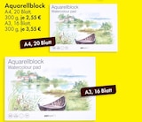 Aquarellblock A4 von einhorn im aktuellen TEDi Prospekt für 2,55 €