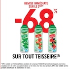 Intermarché Hyper Mellac - Promo -68% remise immédiate sur le 2ème produit sur tout TEISSEIRE Promo -68% remise immédiate sur le 2ème produit sur tout TEISSEIRE à dans le catalogue Intermarché Hyper à Mellac