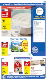 Prix et réduction Lait bio demi-écrémé dans le prospectus Carrefour Market en cours Offre Lait bio demi-écrémé dans le catalogue Carrefour Market du moment à la page 17