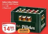 Helles Pülleken im Angebot bei GLOBUS in Bad Kreuznach Helles Pülleken Angebote von Veltins bei GLOBUS Bad Kreuznach für 14,99 €