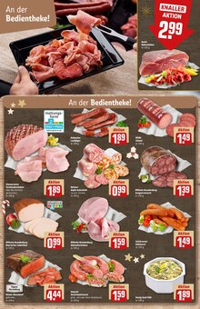 Mettwurst im REWE Prospekt "Dein Markt" mit 44 Seiten (Hamburg)