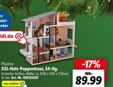 XXL-Holz-Puppenhaus im Angebot bei Lidl in Augsburg XXL-Holz-Puppenhaus Angebote von Playtive bei Lidl Augsburg für 89,99 €