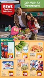 REWE Prospekt für München mit 14 Seiten REWE Prospekt "Dein Markt" für München, 14 Seiten, 14.07.2025 - 19.07.2025